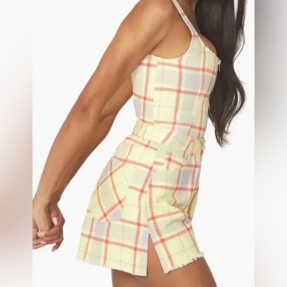 WeWoreWhat The Boyfriend Short in Color Garden Glade Size 25 - Picture 4 of 7